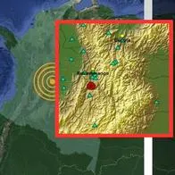 Temblor en Colombia de magnitud en 3.1 en Los Santos (Santander) este 632026 