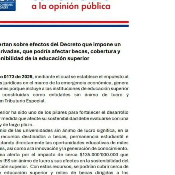 Impuesto al patrimonio a universidades: Ascun advierte golpe crítico a becas e investigación
