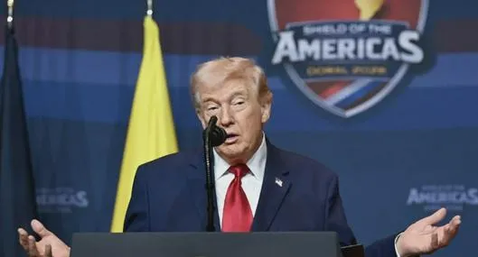 Trump dice a presidentes latinoamericanos: "No voy a aprender su maldito idioma"