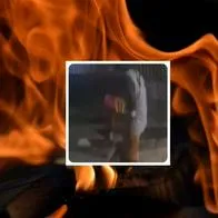 Impactante video de cómo quemaron material electoral en Bolívar: dicen que Estado los olvidó