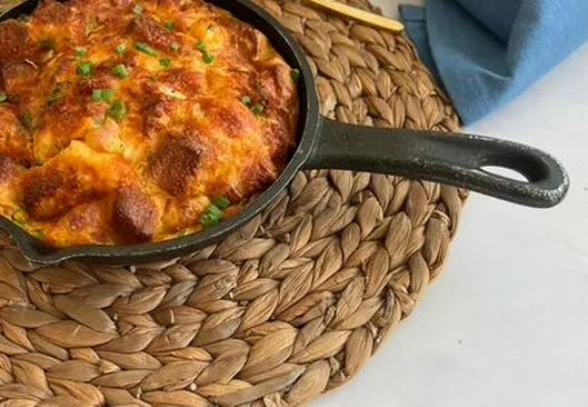 Receta para dos personas: tostadas francesas saladas 