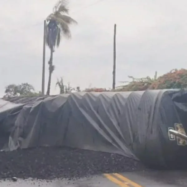 Accidente generó cierre vial en el sector de Balboa