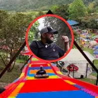 ¿En una servilleta? Oscuros detalles de cómo se creó el tobogán y parque donde murió mujer al lanzarse y pegarse contra una estructura. 