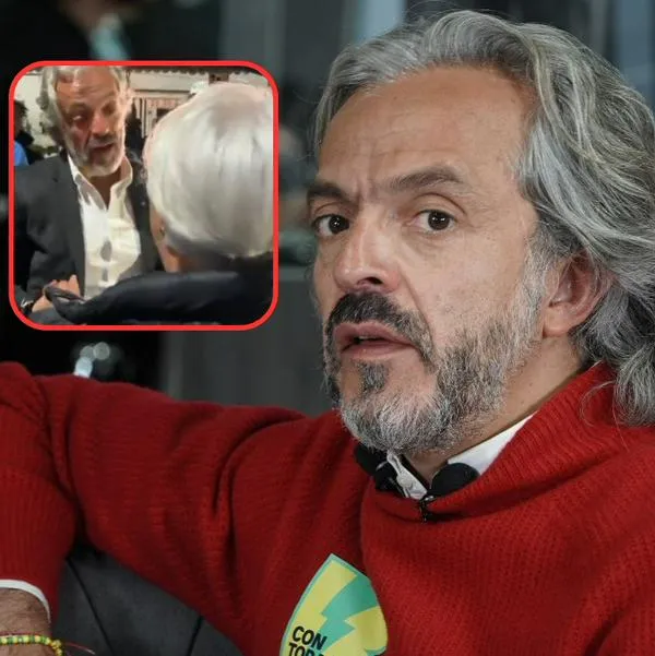 Así reaccionó Juan Daniel Oviedo, con su mamá, a los resultados en las consultas interpartidistas