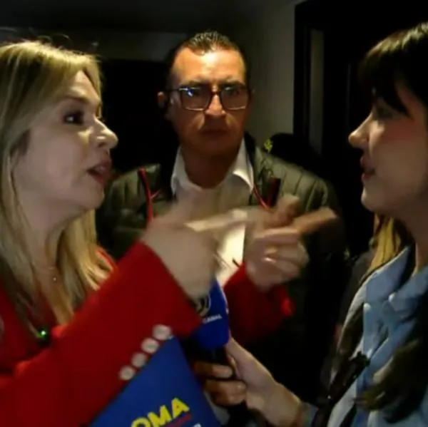 Video: Vicky Dávila responde brava a pregunta sobre derrota ante Paloma Valencia