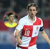 Luka Modric y James Rodríguez