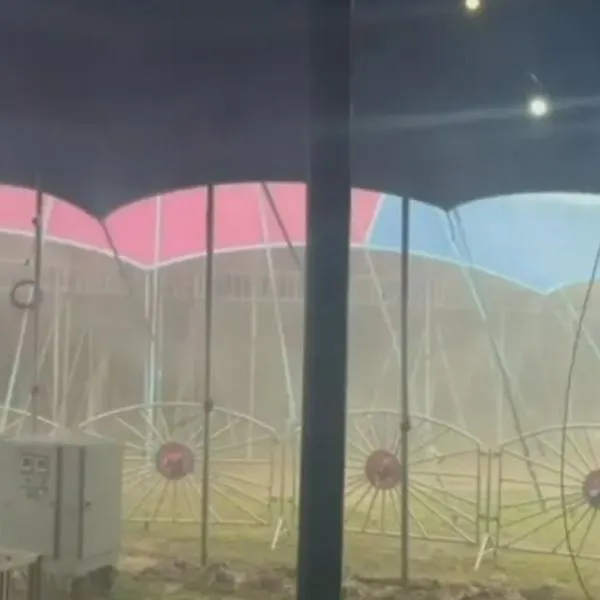 Hermanos Gasca vivieron momentos de pánico en el circo por vendaval en Neiva
