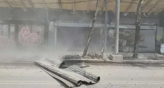 Un muerto por desplome de edificio dañado por temblores previos en Ciudad de México