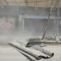 Un muerto por desplome de edificio dañado por temblores previos en Ciudad de México