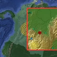 Temblor en Colombia sacudió madrugada de este martes que se sintió en Antioquia