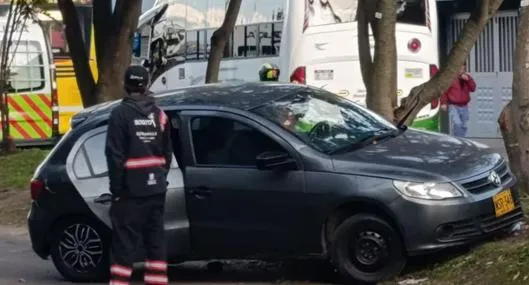 Destapan nueva versión de hombre que inventó accidente en Bogotá para tapar crimen de una mujer y un bebé en frente del Jardín Botánico.  