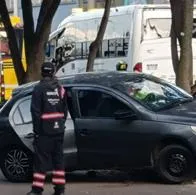 Destapan nueva versión de hombre que inventó accidente en Bogotá para tapar crimen de una mujer y un bebé en frente del Jardín Botánico.  