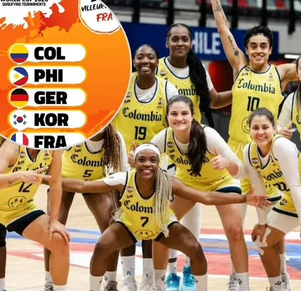 Colombia busca en Francia su regreso al Mundial de Baloncesto Femenino tras casi 50 años