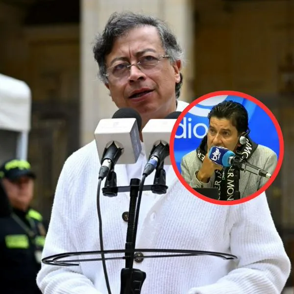 Gustavo Petro arremetió contra Néstor Morales por el caso de corrupción en la UNGRD. Vea la dura respuesta del periodista de Blu Radio.