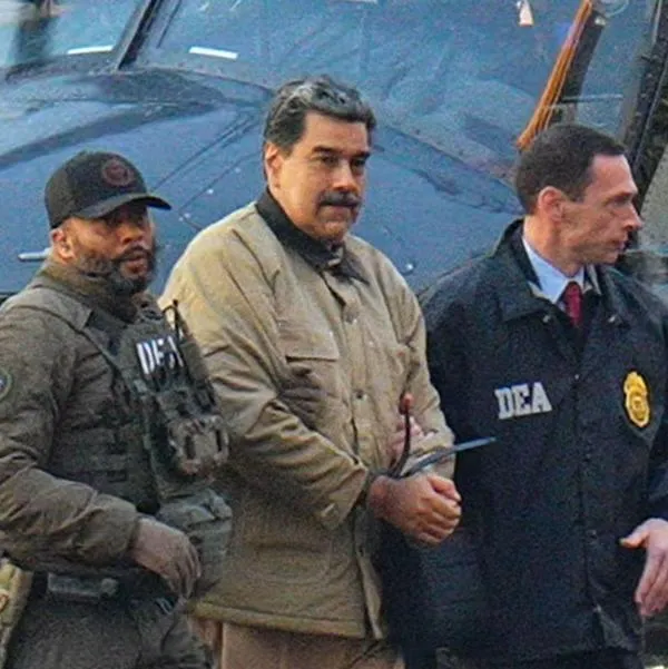 Nicolás Maduro cuando fue capturado