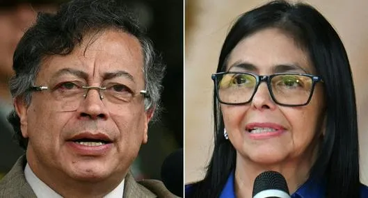 Reunión entre el presidente Gustavo Petro y Delcy Rodríguez quedó cancelada por razones de seguridad a último momento.