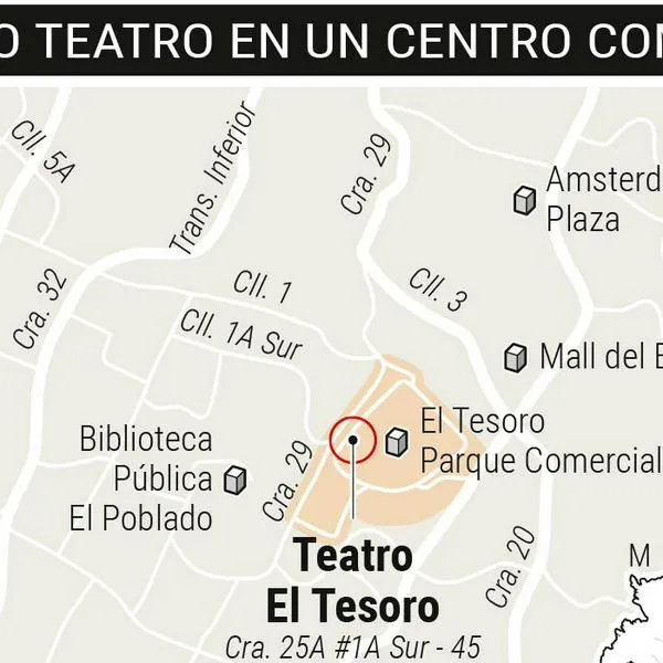 Un buen parche en Medellín: conozca el único teatro en la ciudad ubicado dentro de un centro comercial