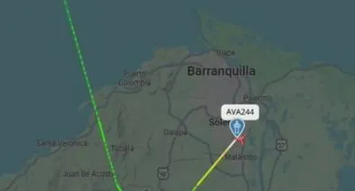 Vuelo de Avianca con destino a Nueva York aterrizó de emergencia en Barranquilla