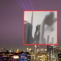 [Video] Reportan ataque de Irán a centro financiero en Dubái