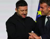 Zelenski se reúne con Macron en París en busca de aumentar la presión sobre Rusia