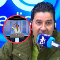 "¿Me está mamando gallo?": Néstor Morales reveló el nombre de la fórmula de Claudia López. Su reacción se volvió viral. 