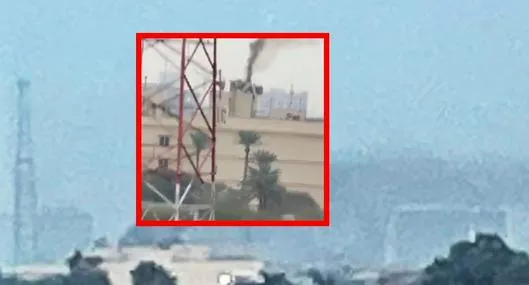 Video muestra ataque a embajada de EE. UU. en Bagdad (Irak) este sábado 14/03