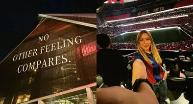 Estadio Mercedes-Benz, de Atlanta / Foto propia