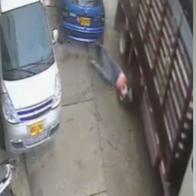 Norte de Santander hoy: motociclista se salvó de que camión le aplastara cabeza