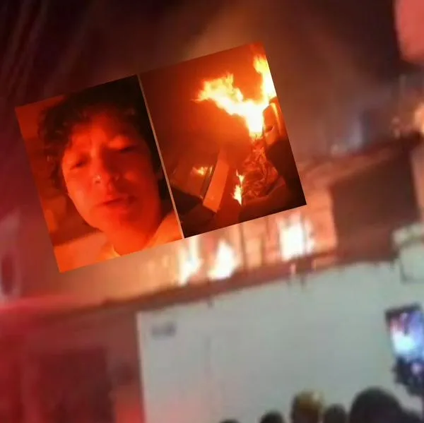 Así fue el incendio en Yumbo que provocó una mujer en su propia casa. Ella falleció