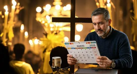 ¿Cuándo son el jueves y Viernes Santo en Colombia 2026? Están pegados a quincena