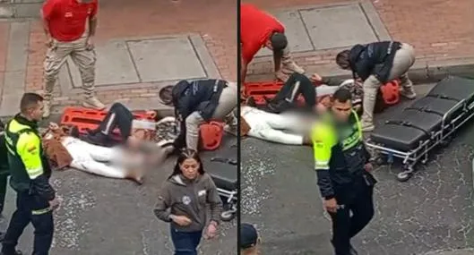 Accidente de tránsito en Bogotá dejó a una mujer muerta y otra herida