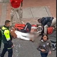 Accidente de tránsito en Bogotá dejó a una mujer muerta y otra herida