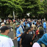 Motociclistas se enfrentaron a indígenas que querían hacer bloqueo, en Medellín