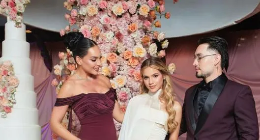 Invitado a la fiesta de 15 años de Andrea Valdiri le regaló $ 5 millones