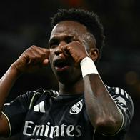 Vinicius Jr. en el triunfo de Real Madrid contra Manchester City