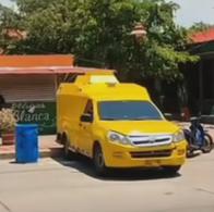 Este fue el carro de valores que intentaron robar en Valledupar. Se desató una balacera que dejó 6 capturados y tres heridos