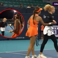 ¿Qué pasó entre María Camila Osorio y Siniakova? Detalles del WTA 1000 de Miami