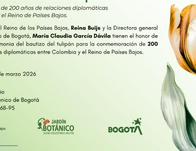 Jardín Botánico conmemora 200 años de relaciones diplomáticas entre Colombia y los Países Bajos 