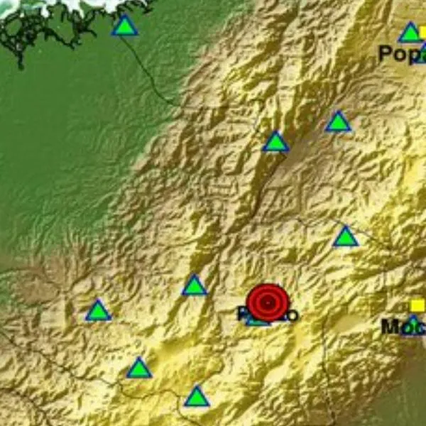 Temblor en Colombia de magnitud 2.7, cerca a volcán Galeras en Nariño 