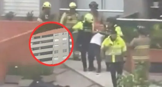 Conmoción en un conjunto residencial de Bogotá este 19 de marzo. Un sujeto identificado como Johan Esteban Velazco Posada arrojó a un perro llamado 'Tonny'
