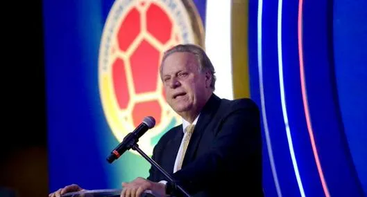 Ramón Jesurún, reelegido como presidente de la Federación Colombiana de Fútbol