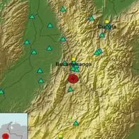 Temblor en Colombia en la noche de este jueves 19 de marzo con magnitud de 4,4