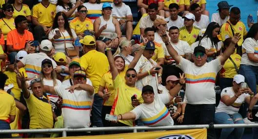 Hinchas Selección Colombia