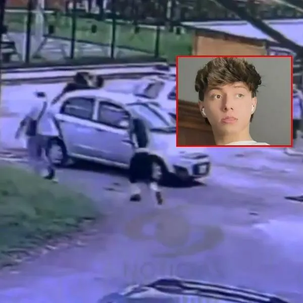 Lugar donde asesinaron a Juan Felipe Rincón, hijo del general (r) William Rincón, en Bogotá