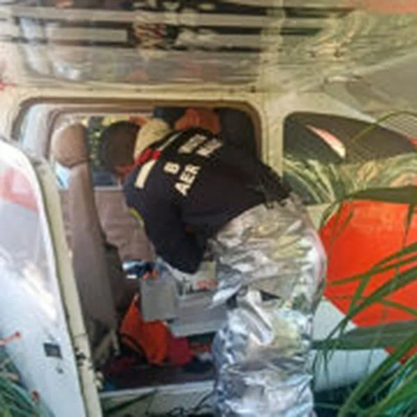 Aeronave aterriza de emergencia cerca de Cali