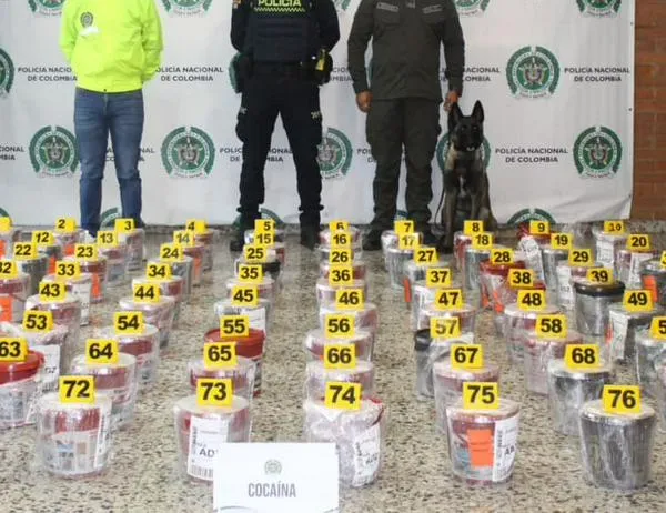 Golpe al narcotráfico en Bogotá: caen 282 kilos de cocaína en Aeropuerto El Dorado 