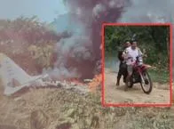 Soldados sobrevivieron a la caída del avión de la Fuerza Aérea: hay videos