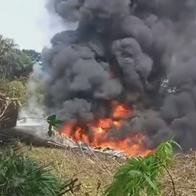 Se accidentó avión del Ejército que transportaba más de 100 soldados