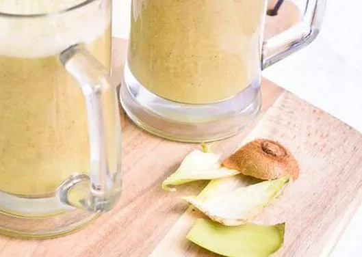 Receta para hacer jugo verde de kiwi y apio