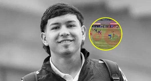 Video del desplome de Santiago Castrillón, jugador de Milloanrios que murió